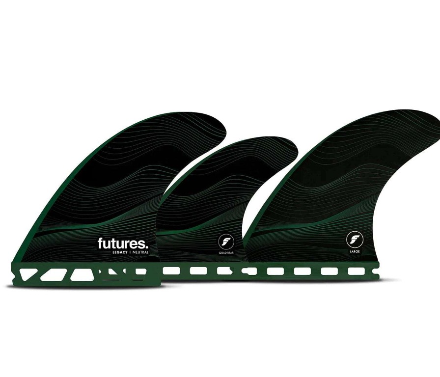 Surf Rusty Surfboards | Futures. F8 Legacy Series Fins - 5-Fin - Large