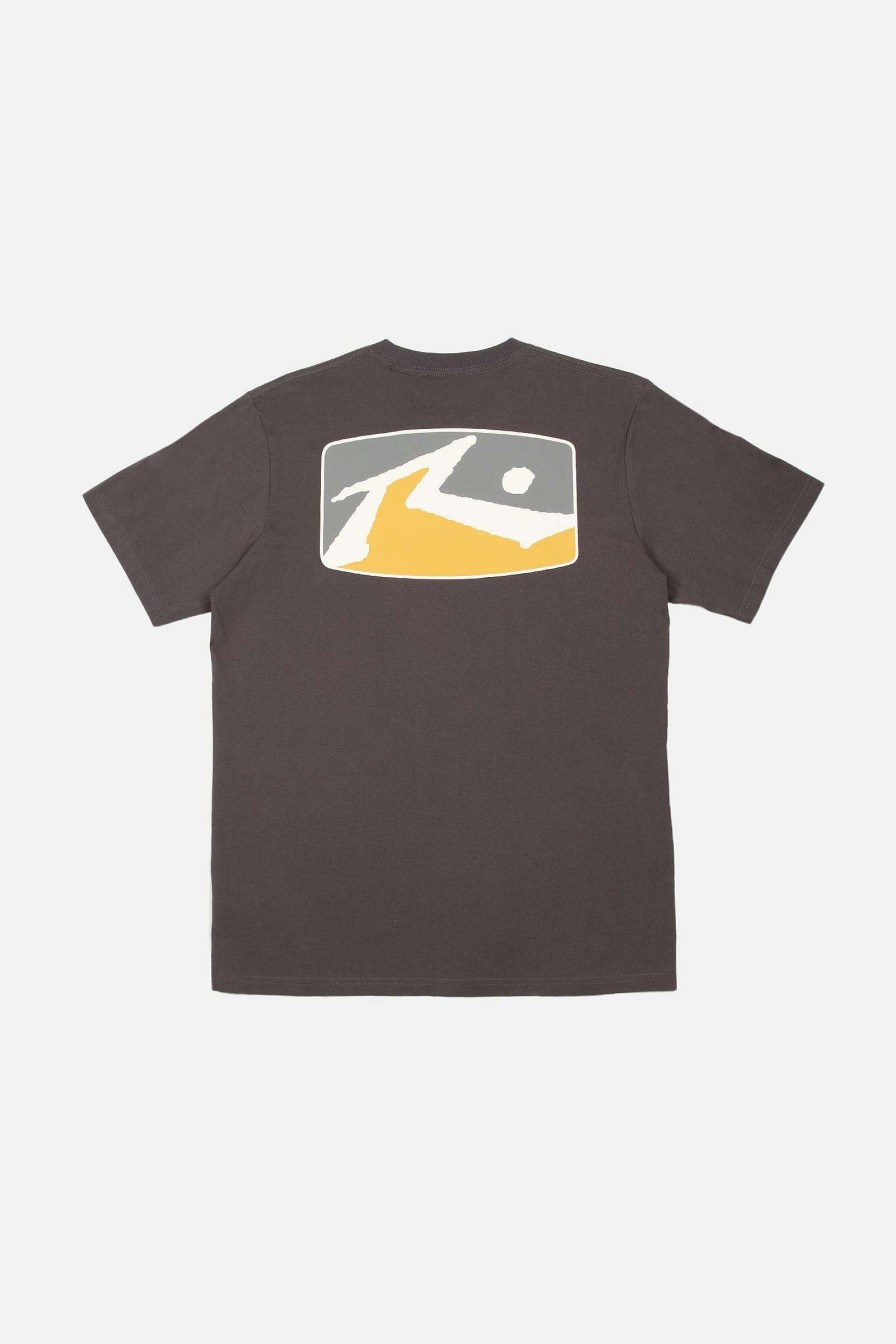 Apparel Rusty Surfboards Holiday '23 | Rusty Usa Click Bait Short Sleeve Tee Coal