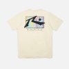 Apparel Rusty Surfboards Holiday '23 | Rusty Usa Dye Bath Short Sleeve Tee Ecru