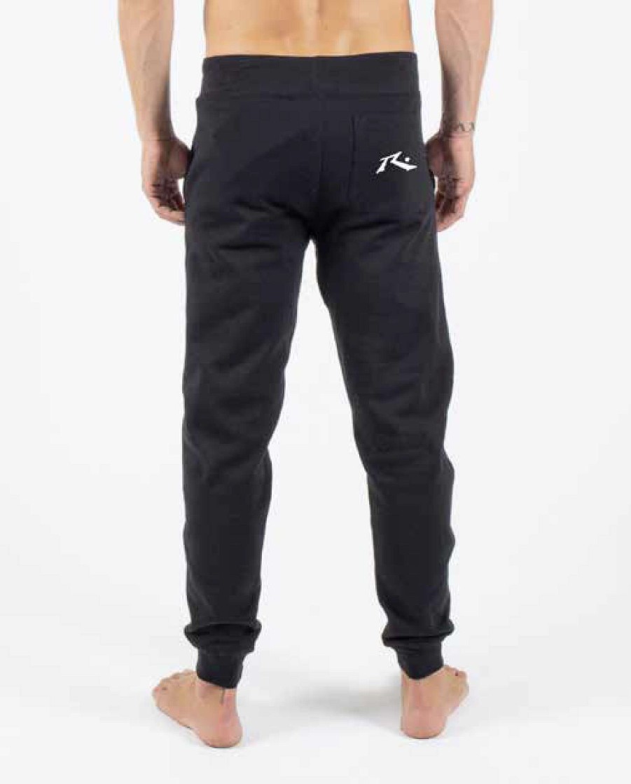 Apparel Rusty Surfboards Bottoms | Rusty Usa Base Mens Track Pant Black