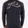 Apparel Rusty Surfboards Tees | Rusty Usa Base Long Sleeve Tee Black