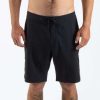 Apparel Rusty Surfboards Boardshorts | Rusty Usa Base 19" Fixed Waist Boardshort Black