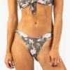 Apparel Rusty Surfboards Swimwear | Rusty Usa Debbie Cheeky Bikini Pant Safari Tropical