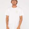 Apparel Rusty Surfboards Tees | Rusty Usa Oasis Ss Tee White