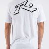 Apparel Rusty Surfboards Tees | Rusty Usa Base Short Sleeve Tee White